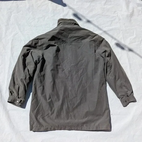 Vintage Mens Green Weatherman Jacket with  Zip Out Layer - Size 40 - Picture 9 of 11